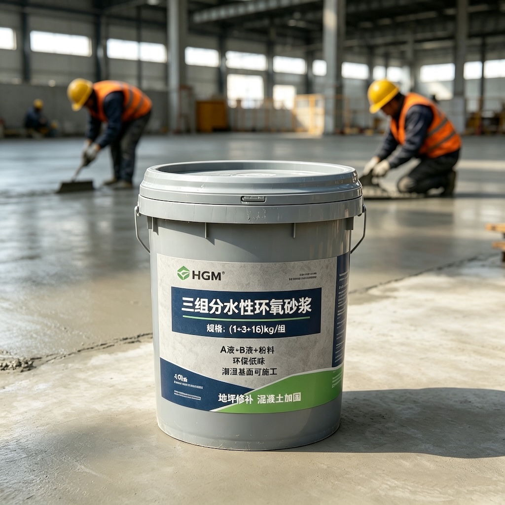 安次三组份水性环氧砂浆